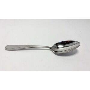 Yamazaki FLORIAN 9 1/4" Solid Serving Spoon Stainless 18/8 Glossy Japan Flatware